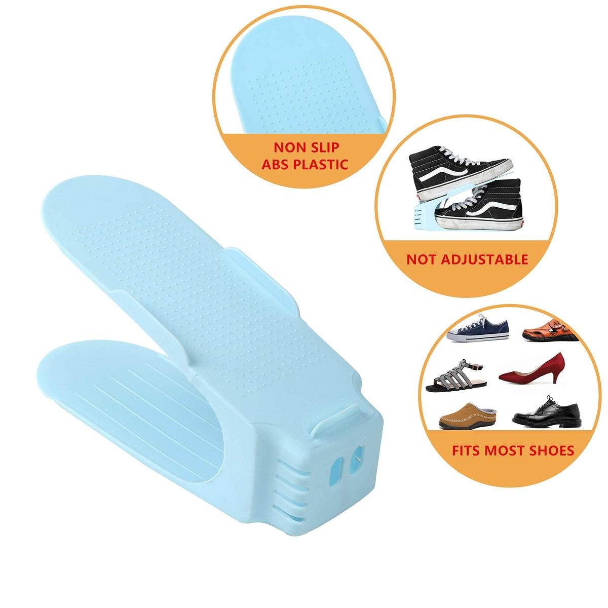 Optimize your shoe storage in a flash (x3) 